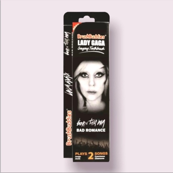 Lady Gaga Singing Toothbrush NEW 2 For 1! - Picture 4 of 7